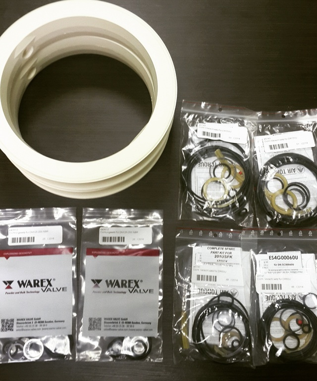 Warex Valve Ремкомплект для пневмопривода, тип AT 60.DR/SC