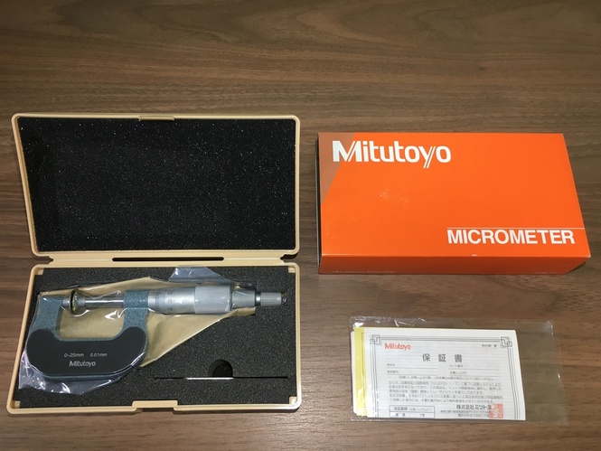 Mitutoyo 169-101  Дисковой микрометр с невращающимся микровинтом