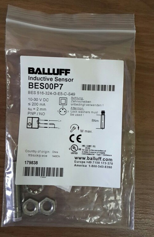 Balluf Датчик BES 516-324-G-E5-C-S49